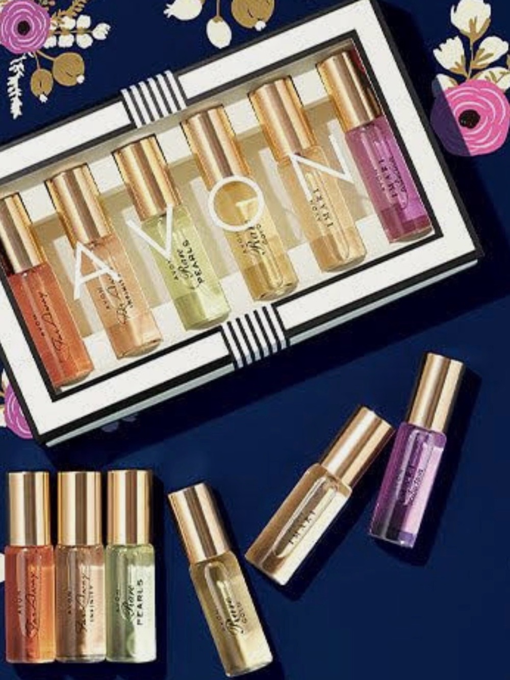 Avon 6 piece better than flowers travel spray coffret set